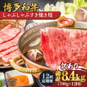 博多和牛 牛肉 しゃぶしゃぶ すき焼き用 700g＜株式会社MEAT PLUS＞那珂川市 定期便 牛肉 肉 黒毛和牛 ブランド牛 国産 鍋 