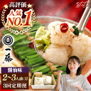 【ふるさと納税】【全3回定期便】もつ鍋一藤 国産黒毛和牛のもつ鍋醤油味 2〜3人前<Smallcompany株式会社>那珂川市 | 父の日 母の日[GEX010...