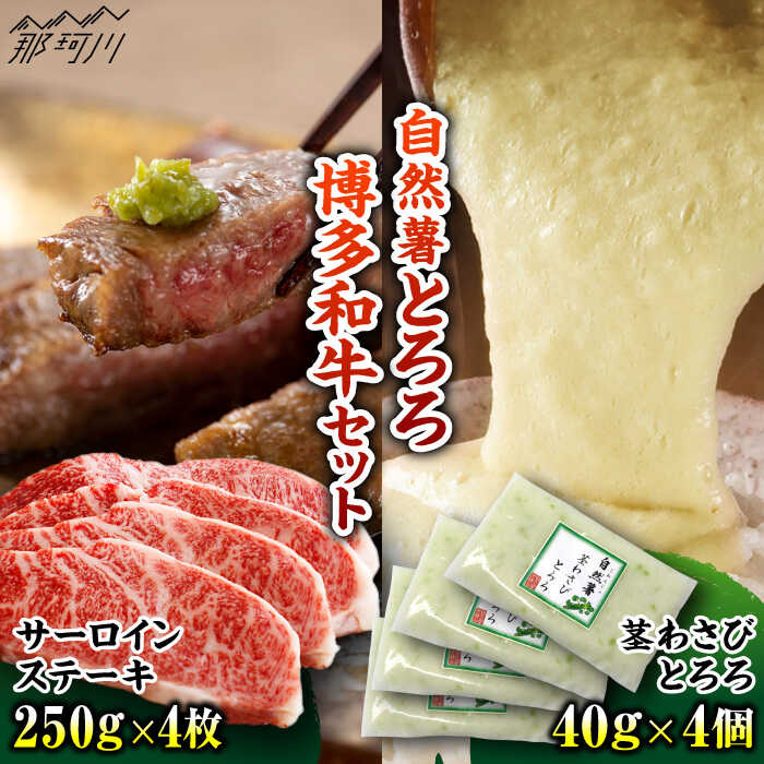 【ふるさと納税】博多和牛サーロイン1kg（250g×4枚）×