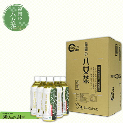 福岡の八女茶 煎茶ペットボトル 500ml×24本 八女茶 煎茶 お茶 緑茶 茶葉 日本茶 ペットボトル 水 ソフトドリンク ドリンク 清涼飲料水 食品 国産 国産茶葉 九州産 福岡県産 福岡県 八女市 まとめ買い 箱買い ケース 備蓄 防災 常備 常温保存 送料無料 CZ001