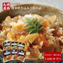 【ふるさと納税】 炊き込みご飯の素 詰め合わせ 6パック 2合用×3袋ずつ(たけのこ・鶏ごぼう) 国産 九州 九州産 福岡県産 筍 竹の子 たけのこ 炊き込みご...