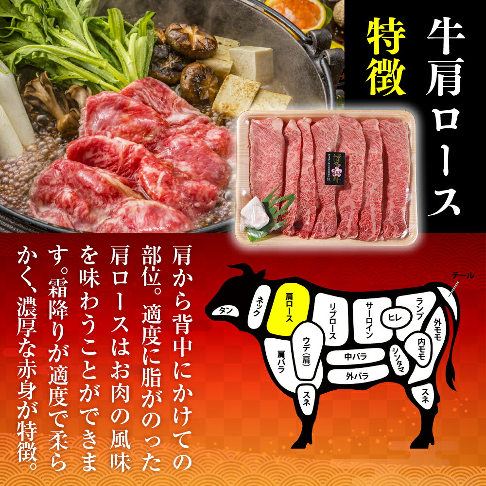 【ふるさと納税】特選 博多和牛 すき焼き用 600g 肉 国産 九州産 福岡産 赤身 肩ロ...