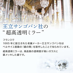 【ふるさと納税】手鏡ミニヨン コンパクトミラー 超高透明鏡 おしゃれ ブランド ミラー 白革 耐蝕加工 九鏡