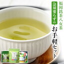 【ふるさと納税】福岡銘茶八女茶 急須要らずのお手軽セット 便利なチャック付 お取り寄せグルメ お取り寄せ 福岡 お土産 九州 福岡土産 取り寄せ グルメ 福岡県