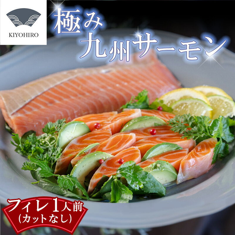 そのまま召し上がれる!清広の極み九州サーモン KY018-1 刺身 〆サーモン [福岡県 須恵町]