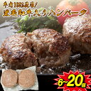 【ふるさと納税】 牛100％ 黒毛和牛入り 肉汁溢れる ハン