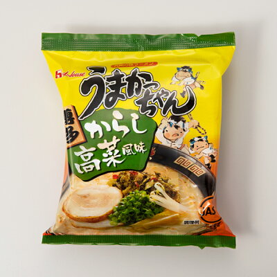 福岡県新宮町 【ふるさと納税】福岡・博多の味『うまかっちゃん』30袋(5袋パック×6セット)/からし高菜風味 ラーメン とんこつ 袋麺 インスタント .A505 画像3