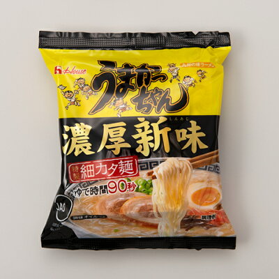 福岡県新宮町 【ふるさと納税】福岡・博多の味『うまかっちゃん』30袋(5袋パック×6セット)/濃厚新味 ラーメン とんこつ 袋麺 インスタント 細麺 .A507 画像3