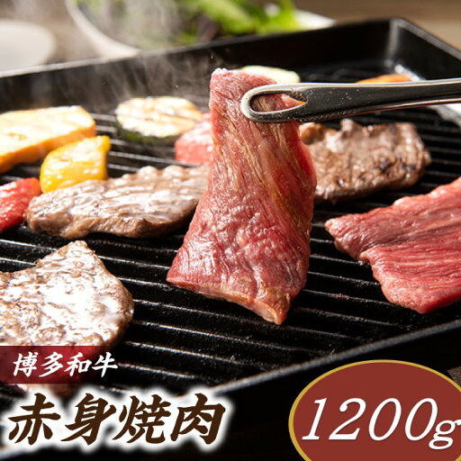 【ふるさと納税】博多和牛赤身焼肉(約1,200グラム).C166 【ふるさと納税】博多和牛赤身焼肉(約1,200グラム).C166