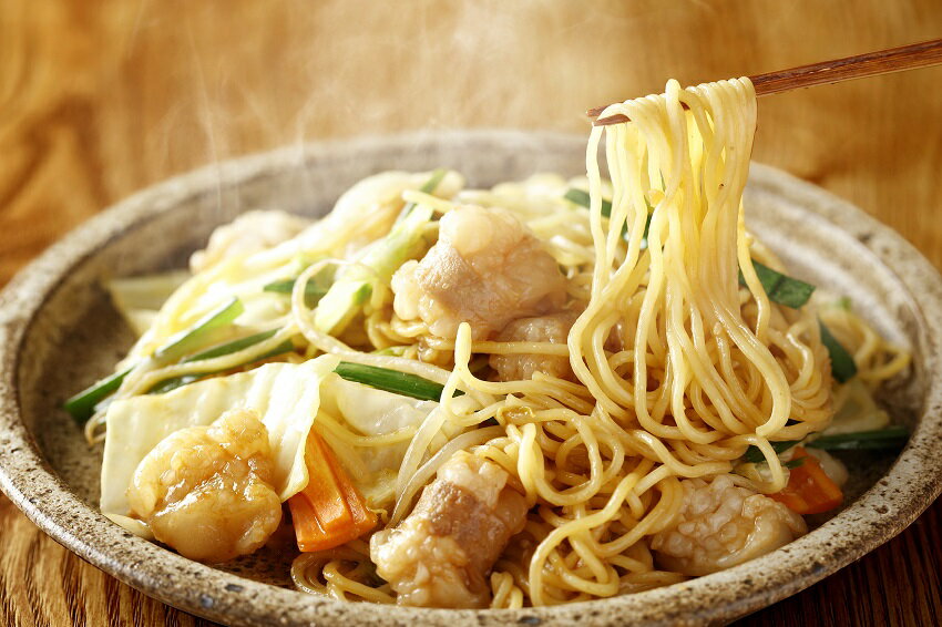 もつ焼きラーメン(甘みそ味)2人前