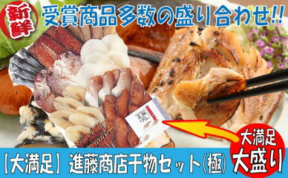 【大満足】進藤商店干物セット(極)