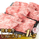 【ふるさと納税】【訳あり!】博多和牛しゃぶすき用(1kg)【博多和牛】.B304