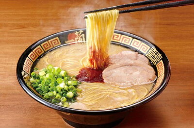 福岡県新宮町 【ふるさと納税】一蘭ラーメン博多細麺小分けセット 15食 とんこつ ストレート 有名 専門店 本場 豚骨スープ .AG052 画像3