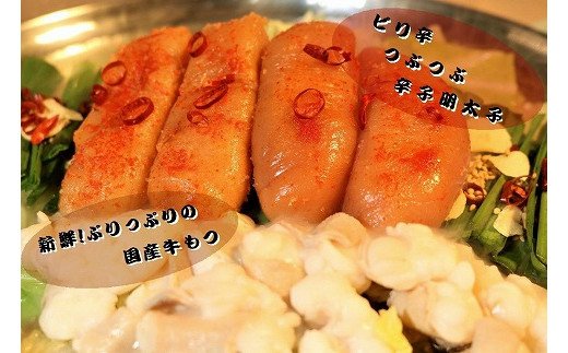 【ふるさと納税】【六蔵】博多明太もつ鍋セット（5〜6人前）.BE038