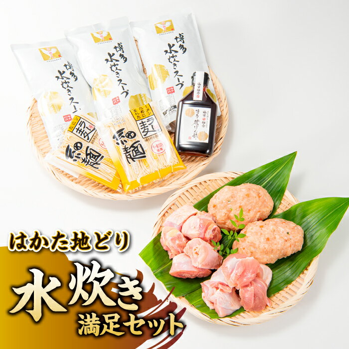 【ふるさと納税】水炊き満足セット【水炊き】.AG078