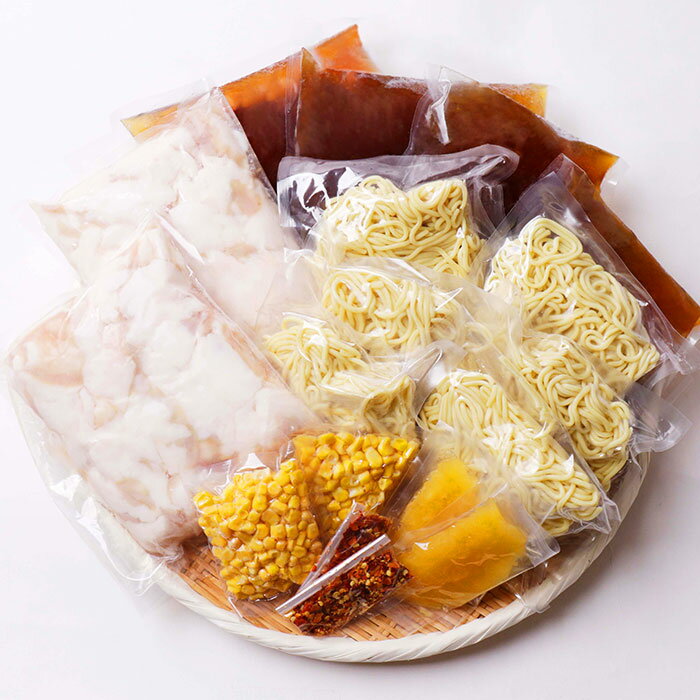 【ふるさと納税】創業1981年.博多もつ鍋.宗家「赤門屋」牛もつ鍋6人前【もつ鍋・醤油味】.C117