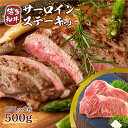 【ふるさと納税】【A4~A5】博多和牛サーロインステーキセット 500g(250g×2枚) 送料無料 博多和牛 牛肉 名産品 お取り寄せ お取り寄せグルメ AO010