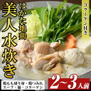 【ふるさと納税】福岡限定!はかた地どり美人水炊き5種セット(2〜3人前) 福岡 水炊きセット 国産鶏 地鶏 地どり もも肉 つみれ 鶏肉 モモ肉 鶏もも肉 鍋 ...