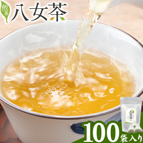 八女茶 ティーバッグ 200g 100パック 入り[30日以内に発送予定(土日祝日除く)]福岡県 小竹町 八女産 煎茶 日本茶 水出し 冷茶 送料無料