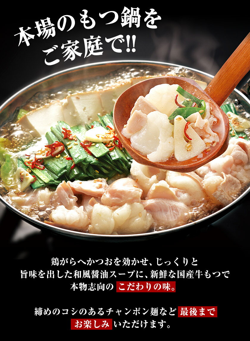 【ふるさと納税】まるいち博多牛もつ鍋 4人前 送料無料《30日以内に出荷予定(土日祝除く)》福岡県 鞍手郡 小竹町 九州丸一食品株式会社 もつ鍋 ギフト対応 贈答