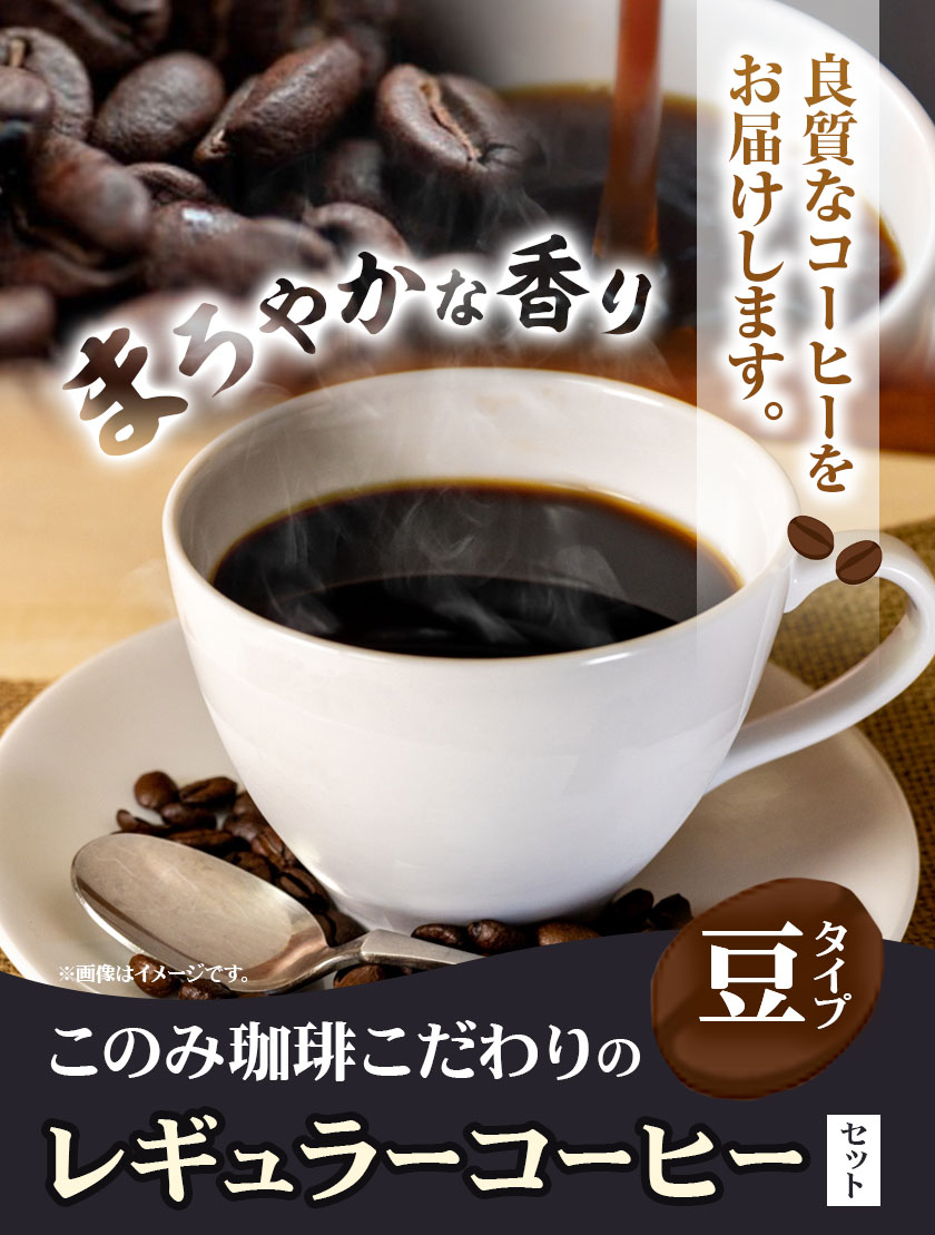【ふるさと納税】コーヒー 珈琲 珈琲豆 レギュラーコーヒー 豆タイプ セット 選べる 2種 3種 4種 このみ珈琲《30日以内に発送予定(土日祝除く)》ギフト 福岡県 鞍手町 送料無料