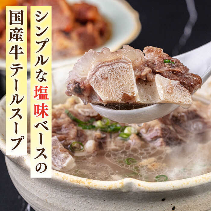 【ふるさと納税】国産牛テールスープ500g×2袋 桂川町/マルマツ産業株式会社[ADAE003]