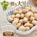 【ふるさと納税】九州産煎り大豆 1250g［250g×5袋］