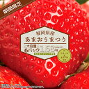 【ふるさと納税】【福岡県産あまおう】 グランデ等級 280g×6P(2月上旬~4月下旬発送) 2VB6