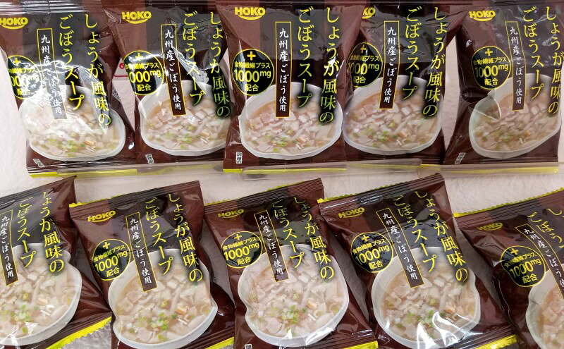 【ふるさと納税】～九州産ごぼう使用～ しょうが風味のごぼう フリーズドライスー...