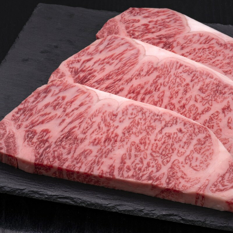 【ふるさと納税】【10ヶ月連続 定期便】 博多和牛 サーロインステーキ 3枚 肉 牛肉 ※配送不可：離島 f405035-tachiarai-10002178 福岡県大刀洗町 サンプル画像3