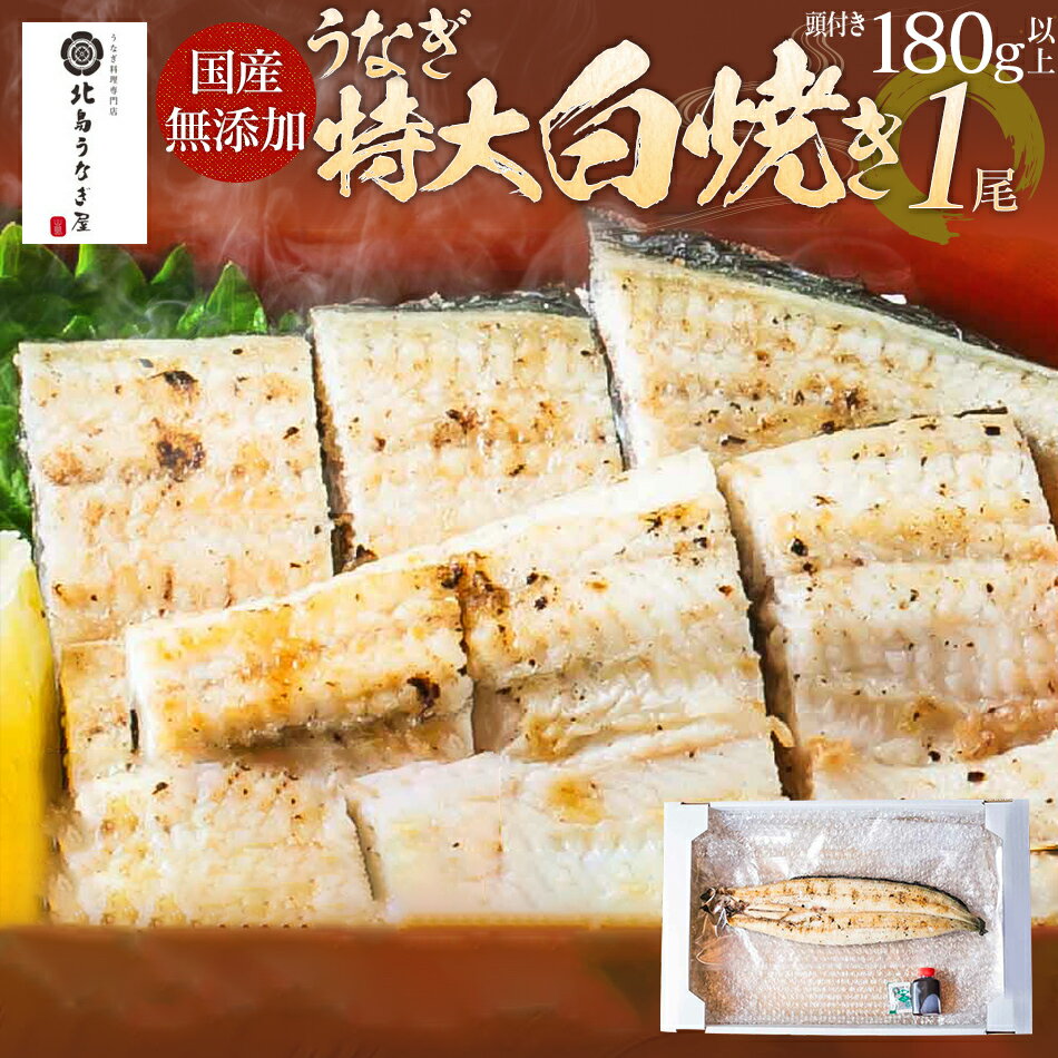 55位! 口コミ数「0件」評価「0」うなぎ 白焼き 土用の丑の日 父の日 父の日ギフト 国産 うなぎ 白焼 1尾 頭付き180g以上 九州産 国産 うなぎ 鰻 白焼き 炭火 A･･･ 