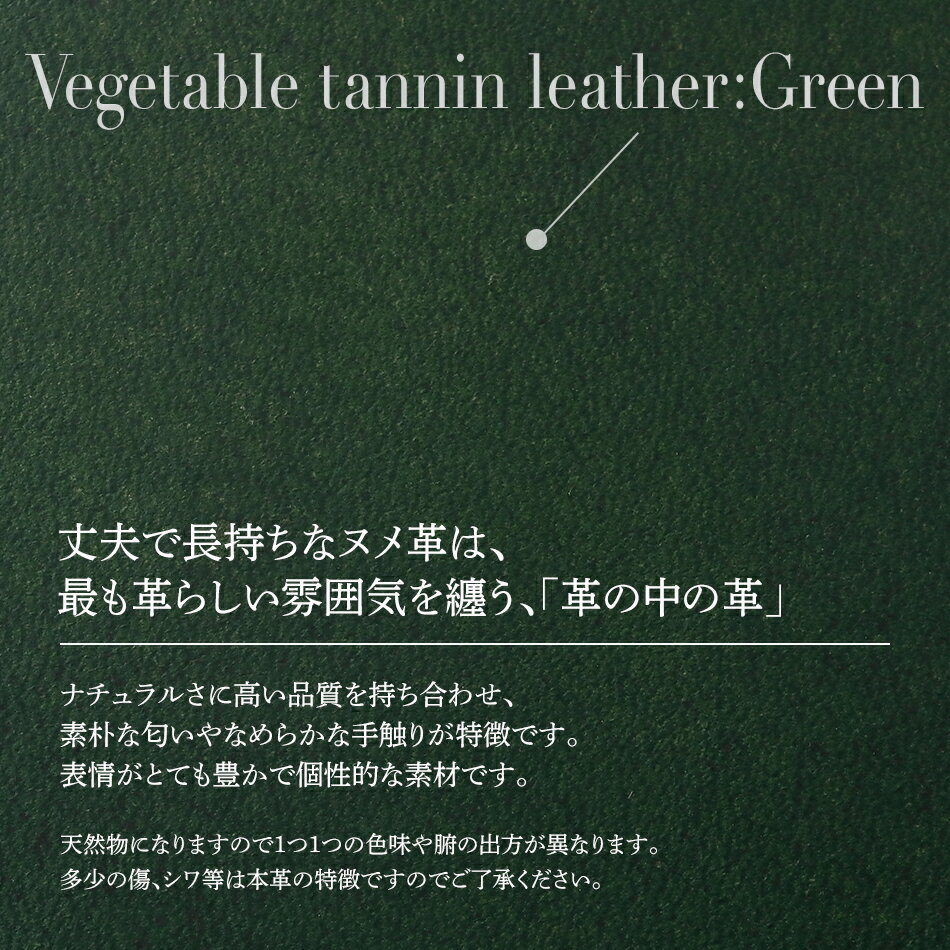 【ふるさと納税】 サークルキーリング （ ヌメ革 ・ グリーン ） キーホルダー 革 サークル型 オシャレ おすすめ 福岡県 大木町 ナデルファーデン BK075