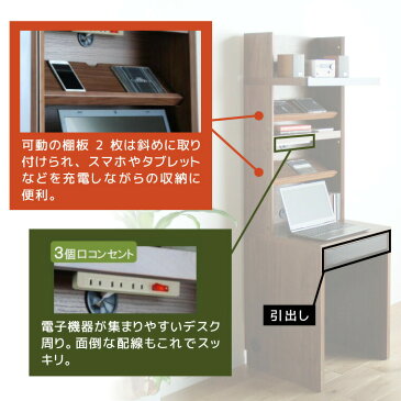 【ふるさと納税】【開梱・設置】リモートワーク ラート デスク55cmAL218