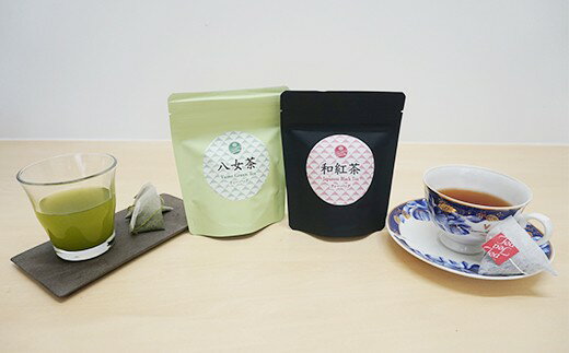 [八女茶] ゆげ製茶のグラノーラ、煎茶、和紅茶とティーポットセット 広川町 / ゆげ製茶[AFAG010]