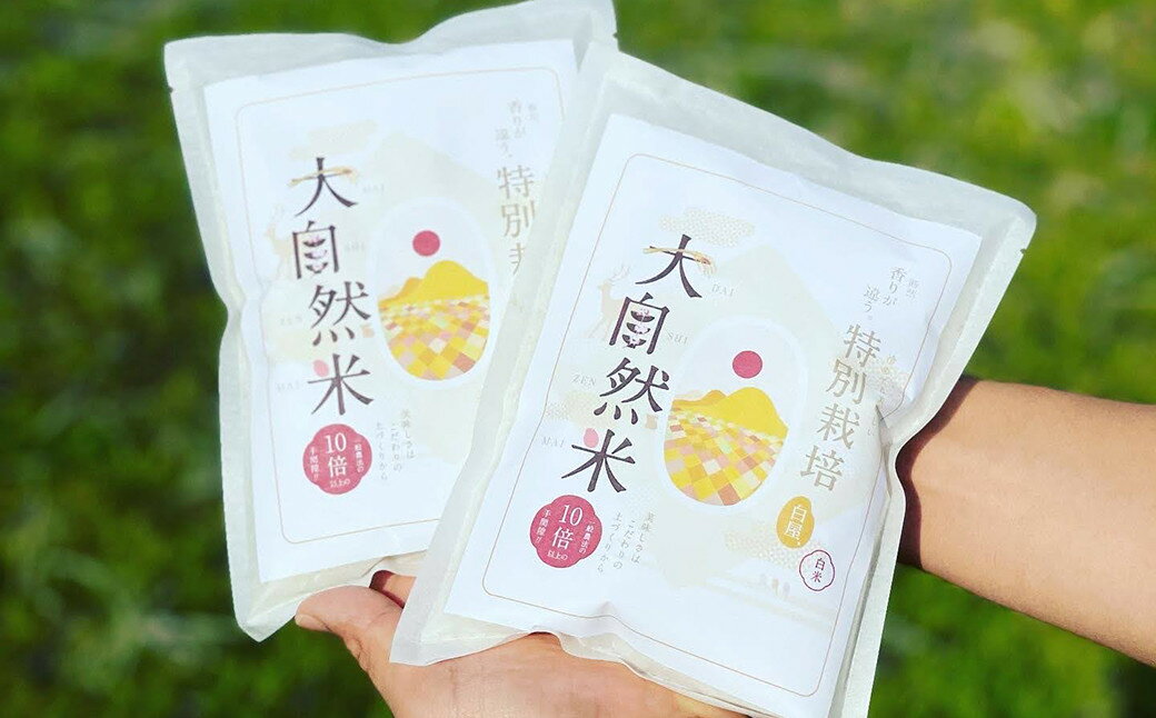 25位! 口コミ数「0件」評価「0」大自然米 無洗米 450g×2個 計900g 夢つくし 白米 米 お米 精米 おこめ こめ コメ ごはん ご飯 食品 お取り寄せ 九州 福岡･･･ 