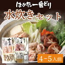 23位! 口コミ数「0件」評価「0」はかた一番どり 水炊き セット(4～5人前) [a0240] 株式会社 ゼロプラス ※配送不可：離島【返礼品】添田町 ふるさと納税