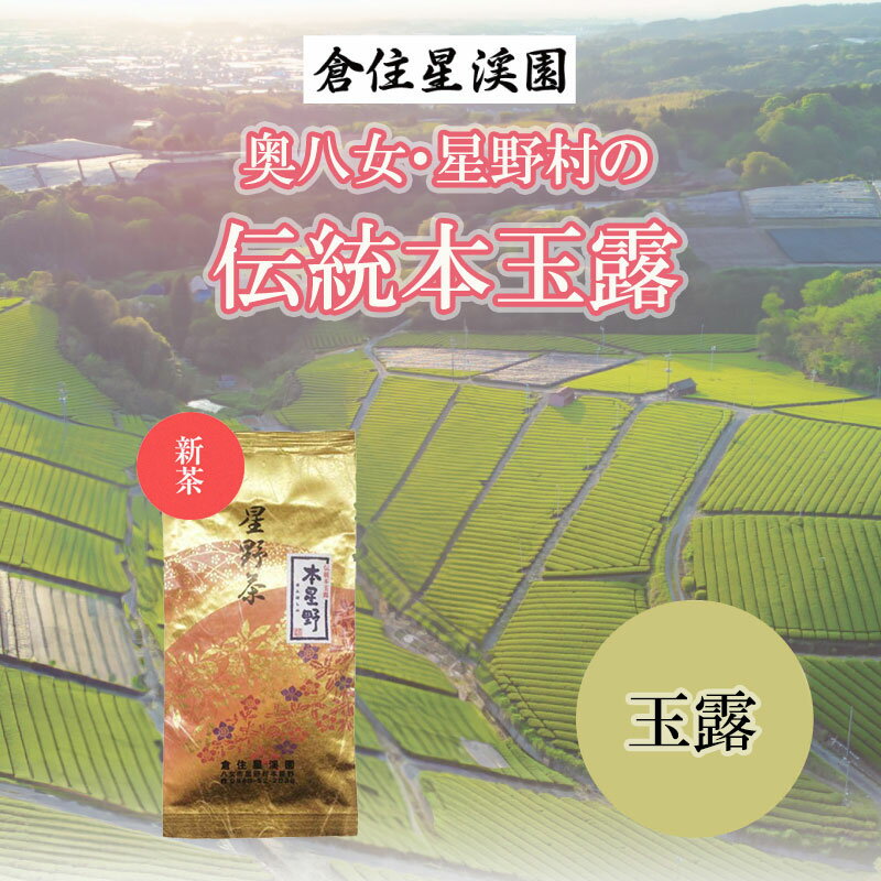 6位! 口コミ数「0件」評価「0」「新茶」奥八女・星野村の伝統 本玉露 80g [a9275] 株式会社 ゼロプラス 【返礼品】添田町 ふるさと納税