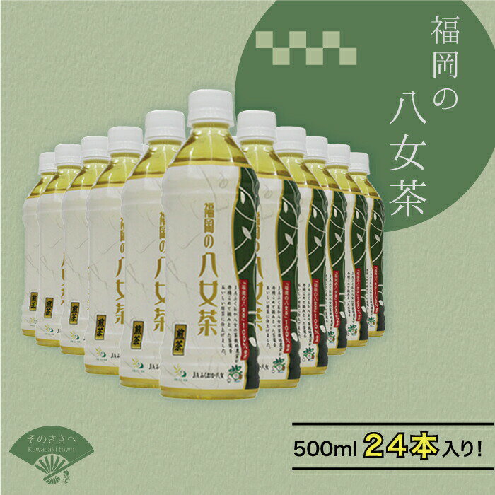 福岡 の 八女茶 ペットボトル ( 500ml × 24本 入り )