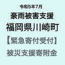 1位! 口コミ数「0件」評価「0」 【令和5年7月豪雨災害支援緊急寄附受付】福岡県川崎町災害応援寄附金（返礼品はありません）