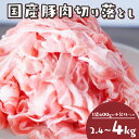 【ふるさと納税】 \2倍レビューキャンペーン中!/ 訳あり 豚肉 2.4kg ~ 4kg 冷凍 真空 小分け 400g ×6Por10P 大容量 国産 にく ブ...