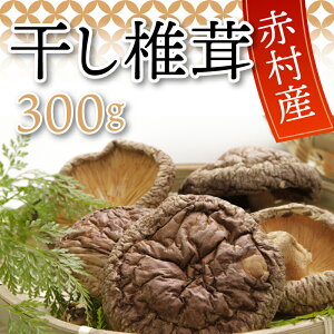 【ふるさと納税】 国産　赤村産　干し椎茸　300g