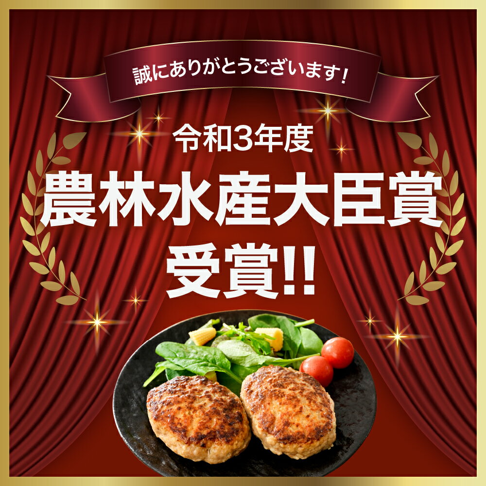 【ふるさと納税】赤村 養生館 特製 手ごね ハンバーグ 4～20個 ＜選べる個数＞4個/8個/14個/20個 手ごねハンバーグ 養生豚100％ 国産豚100％ 惣菜 おかず お弁当 冷凍 レンチン レンジ 簡単調理 特製 福岡県 赤村 B9