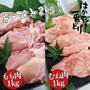 【ふるさと納税】G13-12 はかた一番どり もも・むね食べ