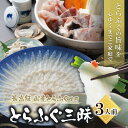 【ふるさと納税】≪予約≫とらふぐセット（3人前）薬味付き｜ 筑豊魚市場の目利きと技術でご自宅が高級料亭に！産直だから大容量！ フグ刺し フグ鍋 刺身 鍋 とらふぐ三昧セット 送料無料 P01-02