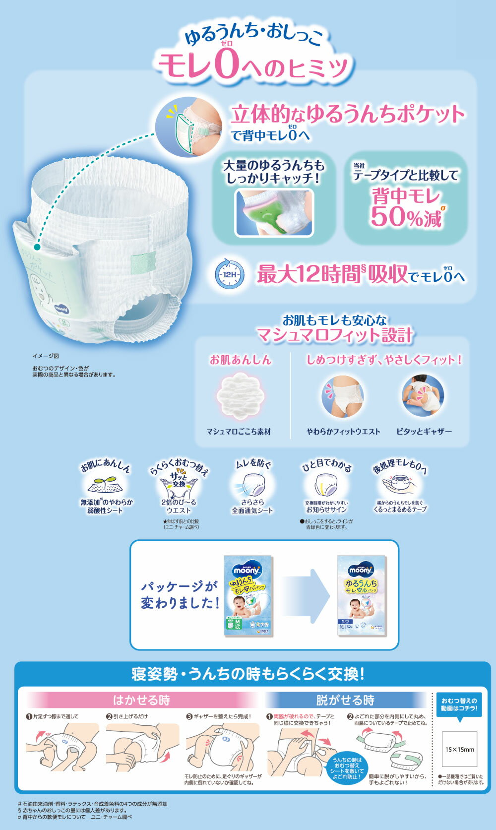 【ふるさと納税】【選べる種類】ムーニーマン Mサイズたっち 52枚×3袋 計156枚 / Lサイズ ( 女の子用 / 男の子用 ) 44枚×4袋 計176枚 子供用 男女共用 ユニ・チャーム 紙オムツ パンツタイプ 子ども用 ベビー用品 日用品 福岡県 苅田町 送料無料