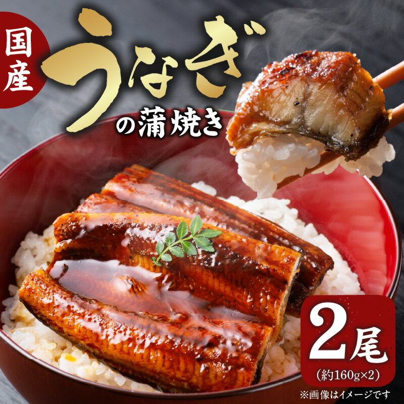 国産 うなぎ 蒲焼き 2尾 焼きたて ふっくら 香ばしい 真空パック 湯煎 簡単調理 冷凍 オーブン グリル うな丼 うな重 ひつまぶし 惣菜 おかず おうちごはん 丑の日 お取り寄せ 上毛町 送料無料