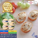 【ふるさと納税】奈良漬 × クリームチーズ 4個 《築上町》【有限会社奈良漬さろん安部 / SALON DE AMBRE 】 奈良漬け 奈良漬 [ABAE008...