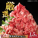 26位! 口コミ数「2件」評価「5」【訳あり】博多和牛切り落とし 1.5kg(500g×3p）《築上町》【MEAT PLUS】肉 お肉 牛肉 赤身 15000円 [ABBP01･･･ 