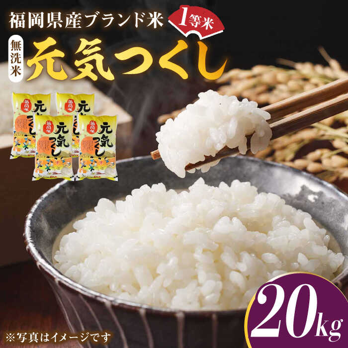 【ふるさと納税】【令和5年産】福岡県産ブランド米「元気つくし