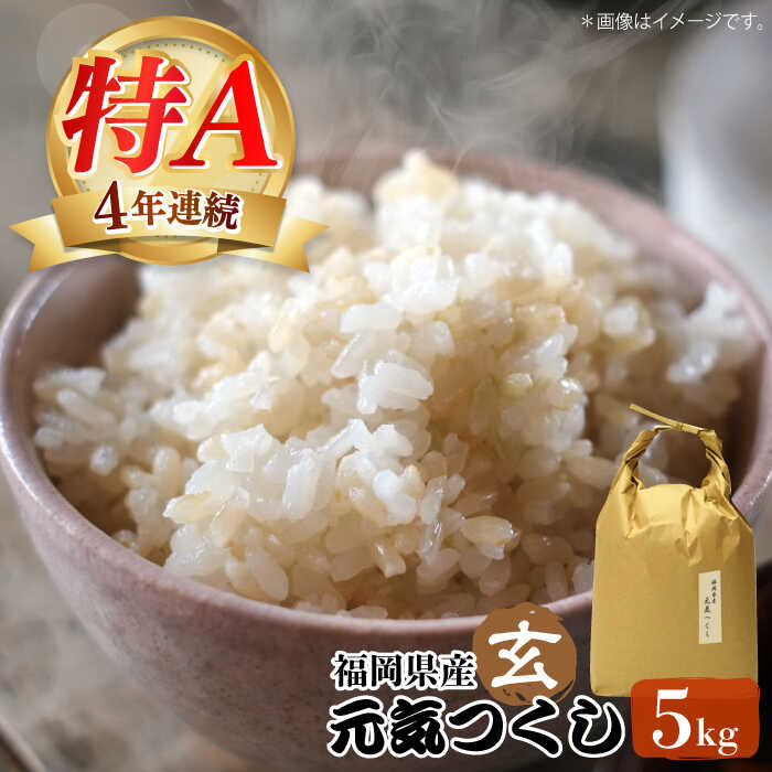 【ふるさと納税】令和7年産【特A】評価のお米「元気つくし」5kg×1袋 [5kg] [玄米]《築上町》【株式会社ベネフィス】 [ABDF202] ご飯 ごはん 米 こめ コメ おにぎり 23,000円